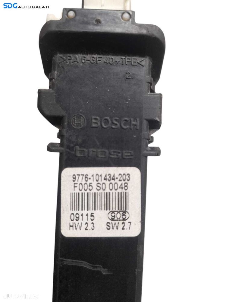 Motoras Macara Electrica de pe Usa Portiera Dreapta Fata Volkswagen Passat B5 1997 - 2001 Cod 9776-101434-203 F005S00048 [N1071] - 7