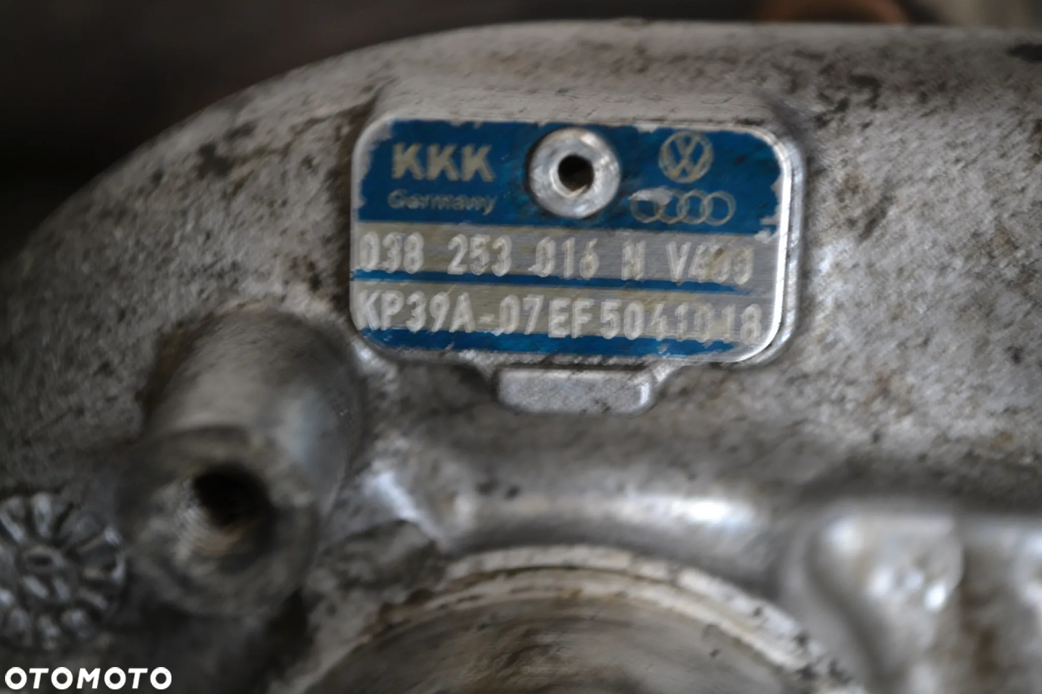 VW AUDI SEAT SKODA 1,9 TDI AXR 101 KM TURBOSPRĘŻARKA TURBO 038253016N - 4
