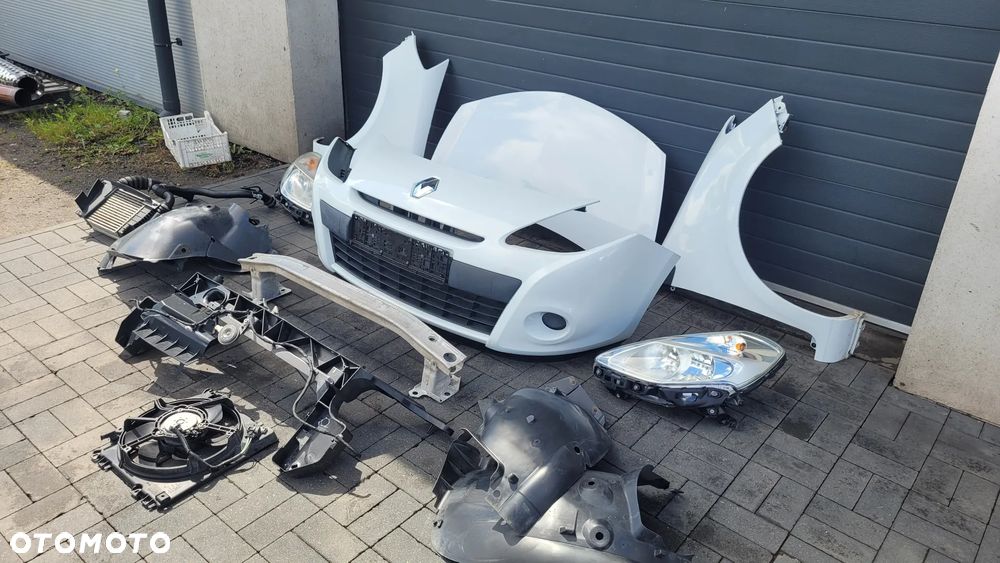 Renault Clio III 09-12 lift kombi 1.5 DCI Maska zderzak blotniki lampy eur - 12