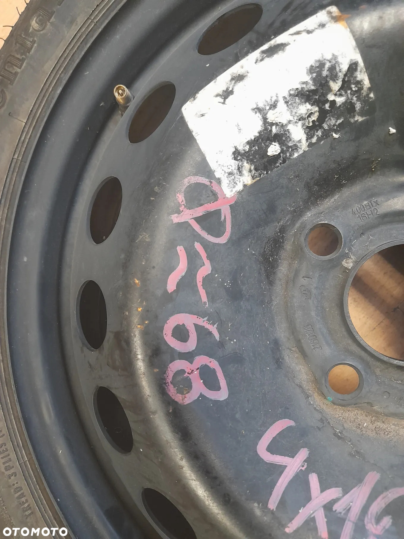 KOŁO DOJAZDOWE ZAPASOWE ZAPASÓWKA DOJAZDÓWKA 4X100 VW - 2