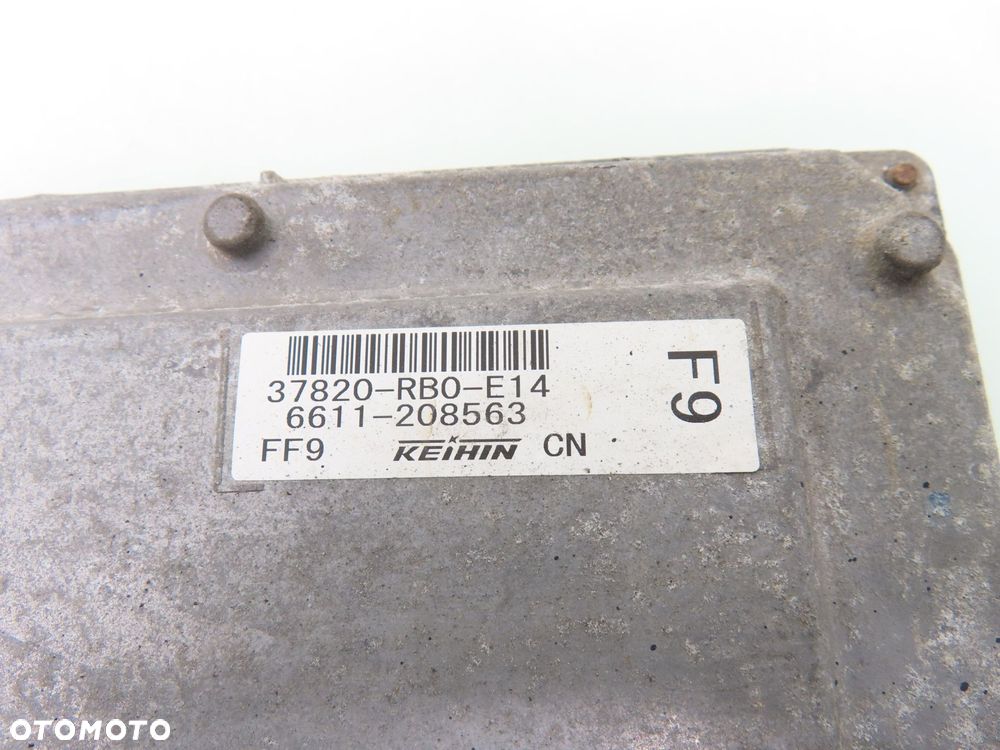 STEROWNIK HONDA JAZZ III 1.3 i 37820RB0E14 - 4