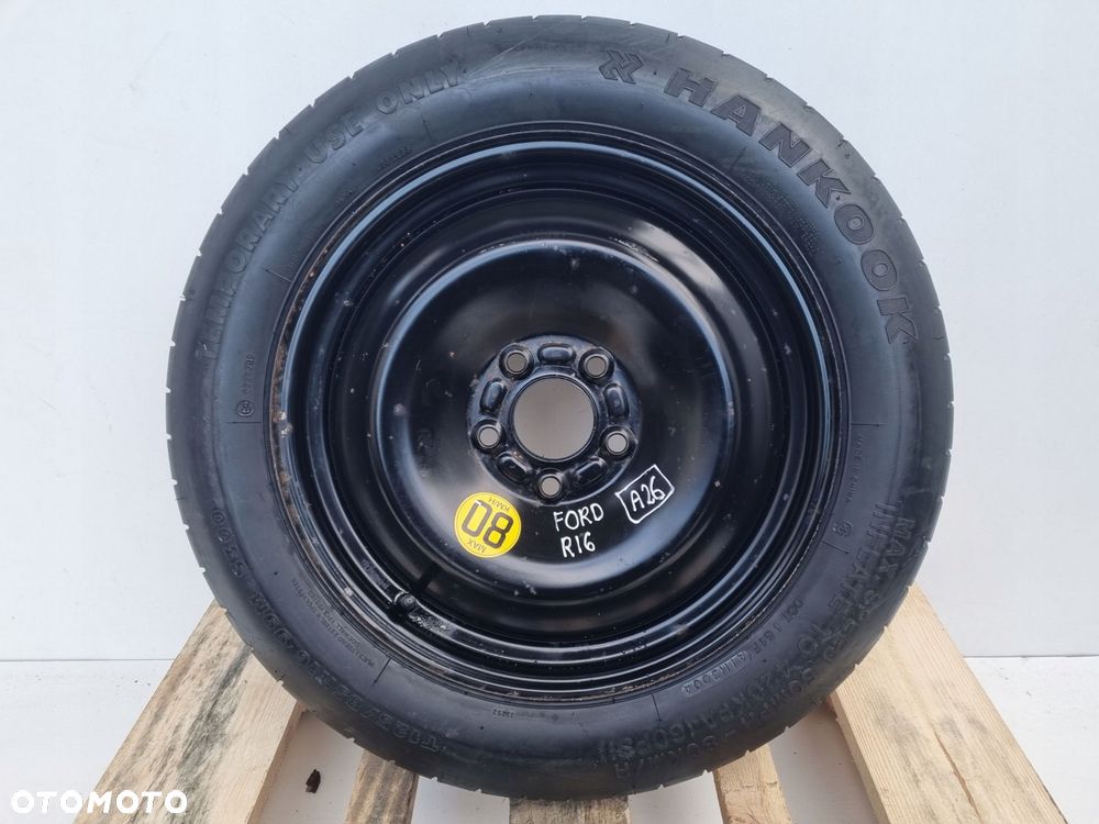 KOŁO ZAPASOWE 125/85 R16 DOJAZDOWE Ford C-Max Focus Mk2 II _ 5x108 1S71MH - 1