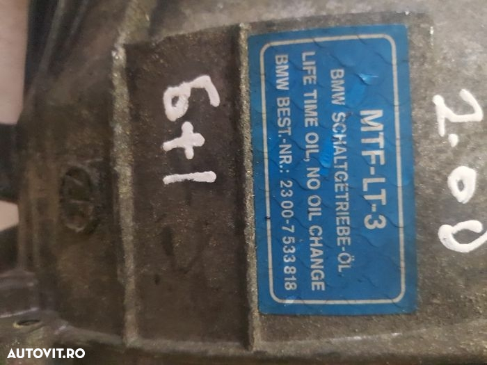 Cutie Viteze Manuala Bmw E90 E91 E87 E60 E61 2.0 Diesel 6+1 Trepte - 3