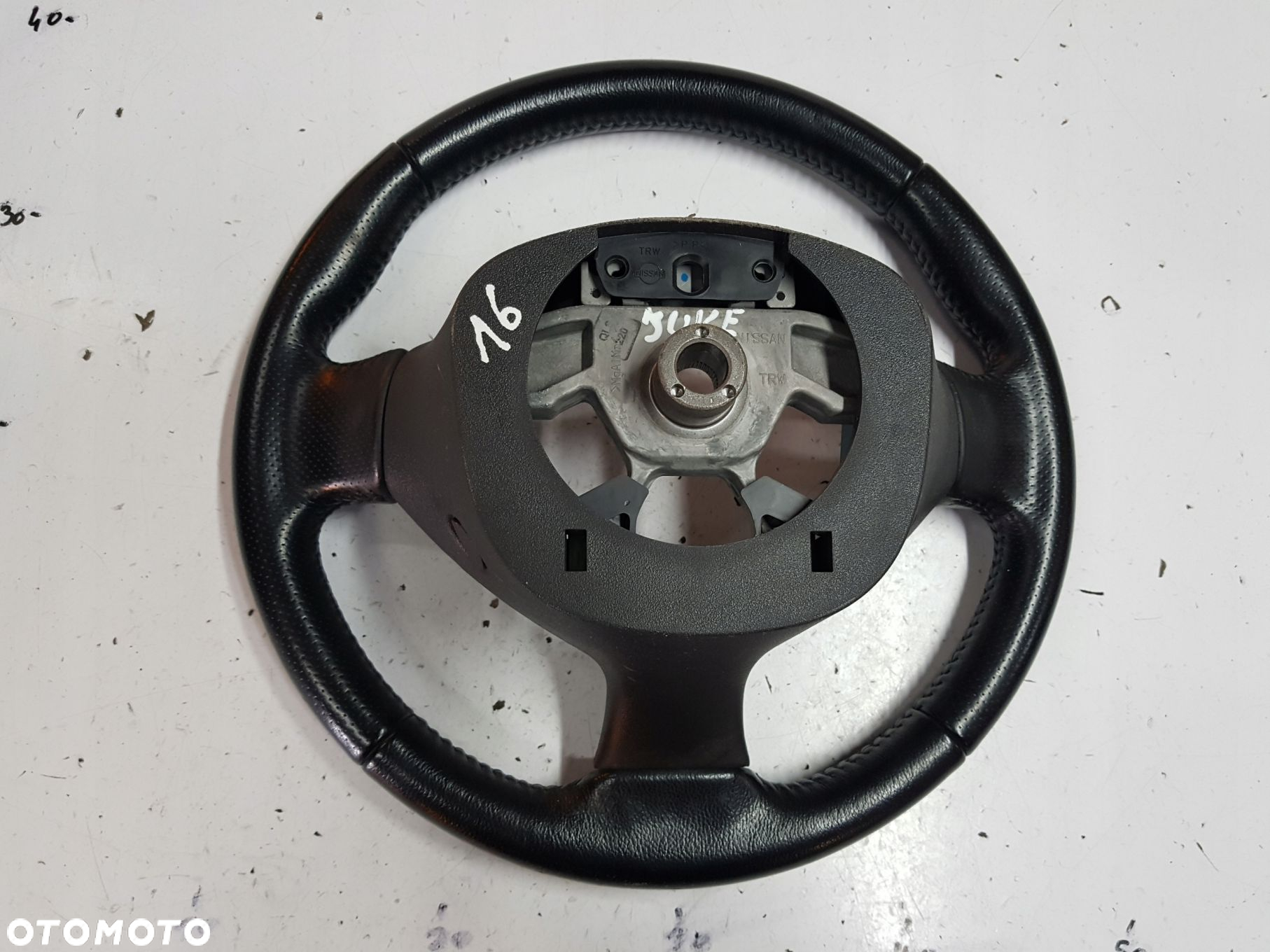 NISSAN JUKE I F15 10-14r KIEROWNICA SKÓRZANA - 9