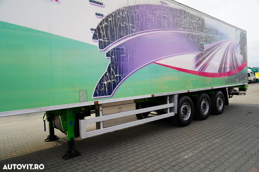 Chereau REFRIGERAT / THERMO KING SLXE 400 / AXĂ RIDICATĂ / DHOLLANDIA LIFT 3.000 KG / OBLOANĂ ELECTRICĂ / SAF - 10