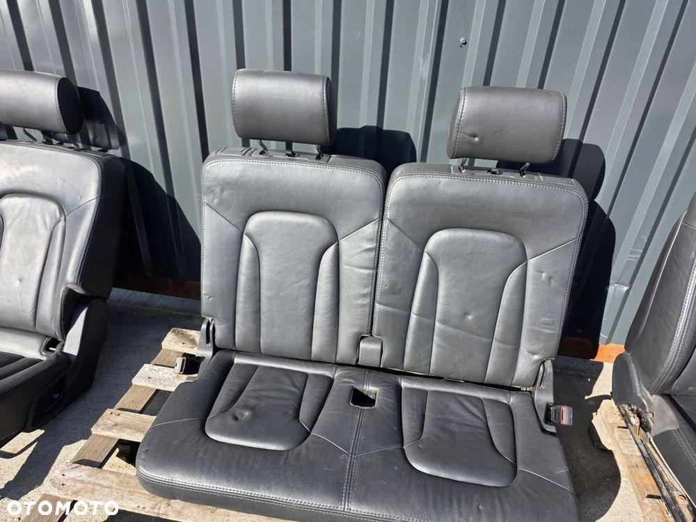 FOTEL FOTELE AUDI Q7 4L 7 OSÓB SKÓRA PODGRZEWANY PRZÓD ELEKTRYKA KOMPLET - 4