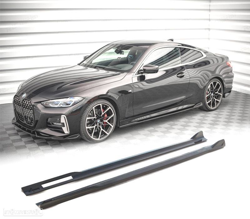 EXTENSÕES DE EMBALADEIRAS BMW G22 20-24 LOOK M PERFORMANCE - 1