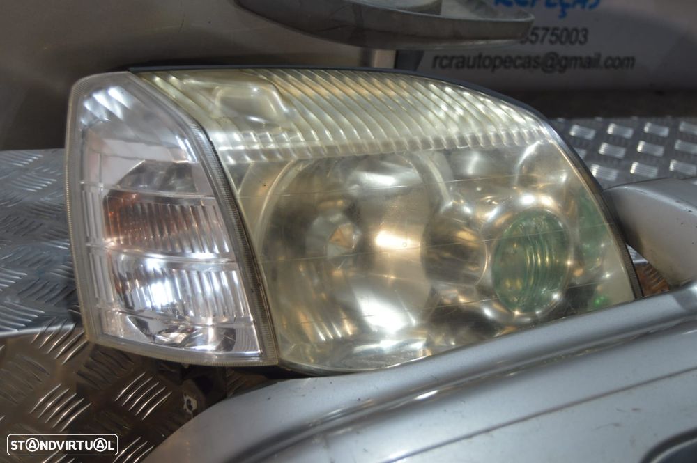 FRENTE COMPLETA NISSAN XTRAIL T30 CAPOT PARACHOQUES GUARDA-LAMAS REFORÇO - 9