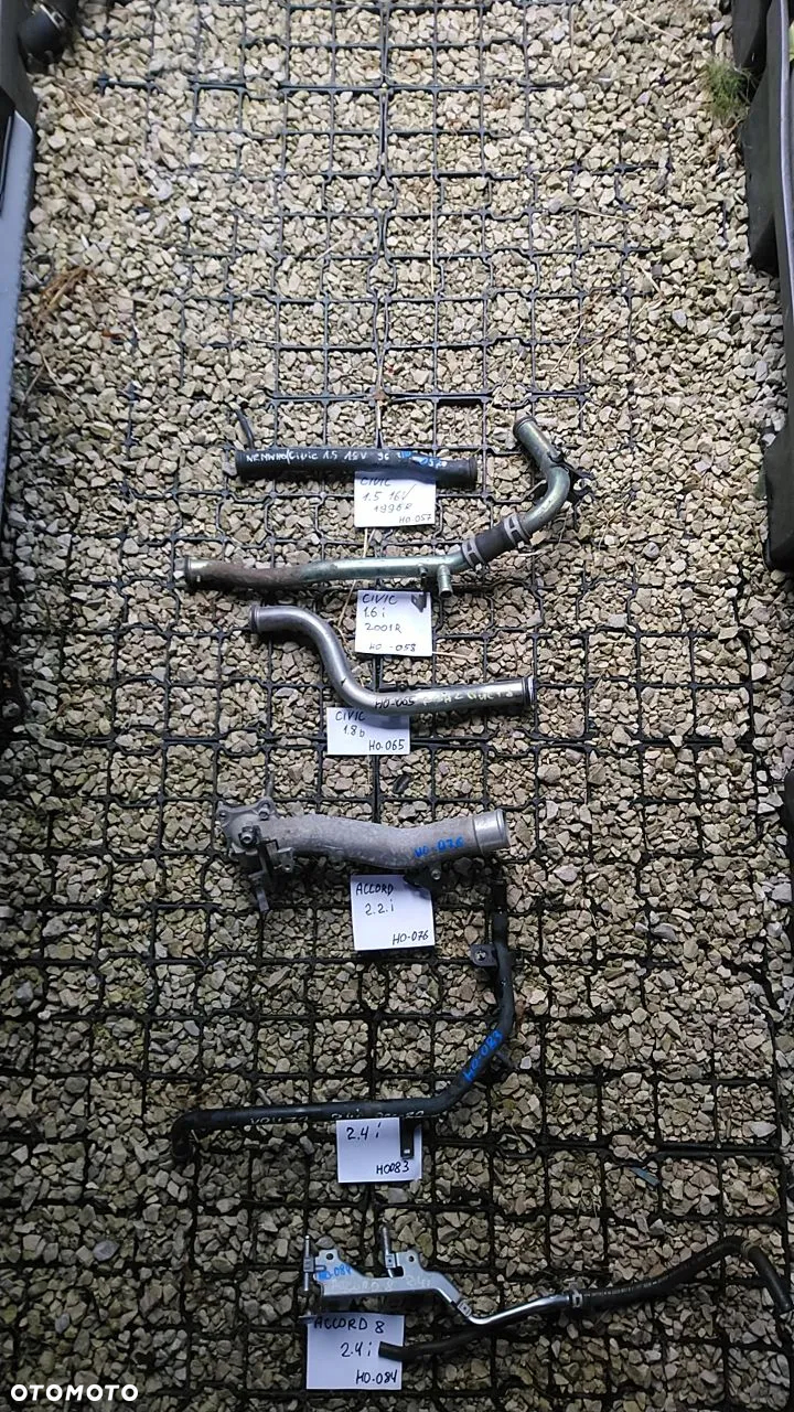 KIA / HYUNDAI / MAZDA / HONDA / SUZUKI / NISSAN / JAGUAR TERMOSTAT / KRÓCIEC WODNY / POMPA WODY / MAGISTRALA / RURKA WODNA - 11