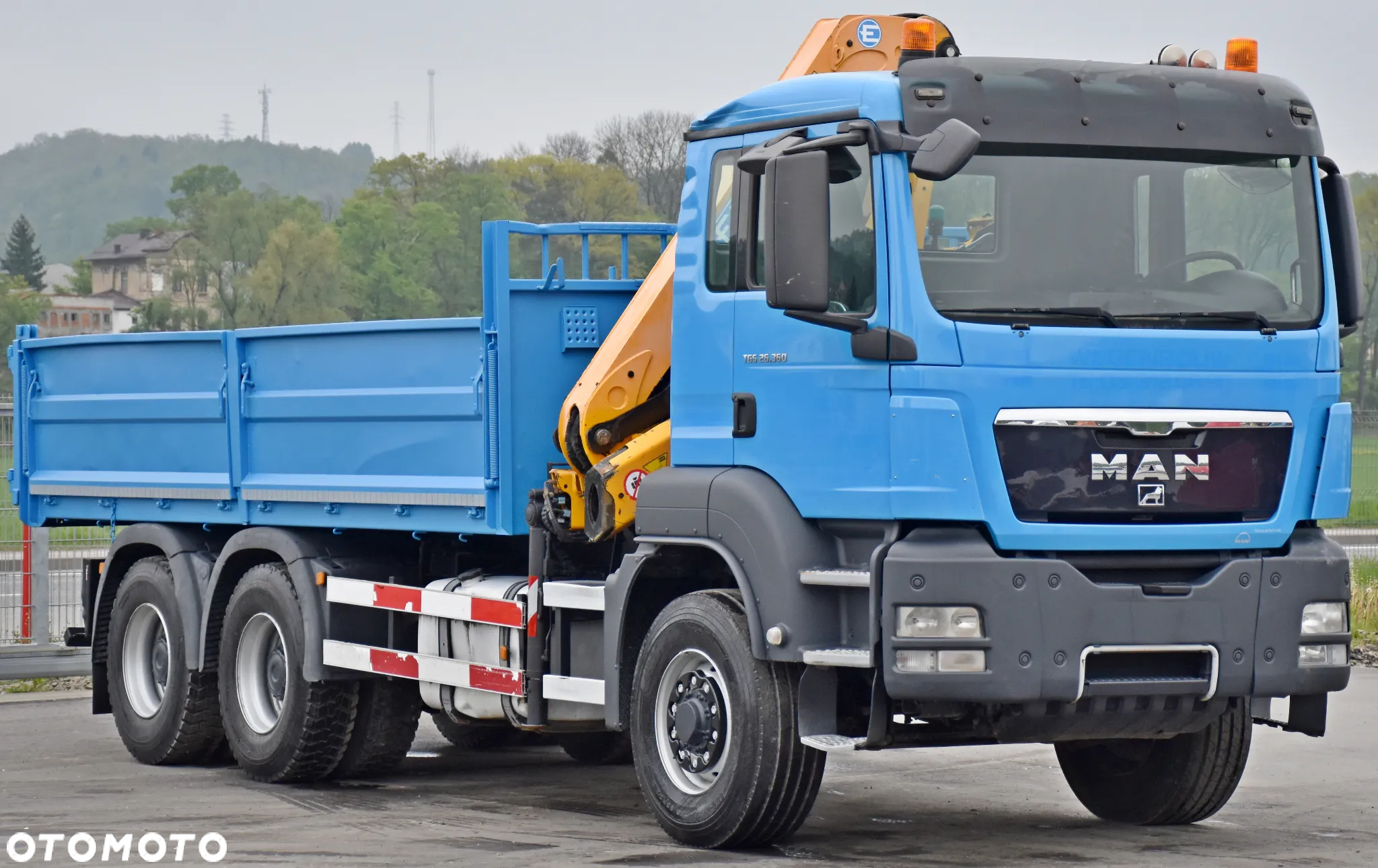 MAN TGS 26.360 * WYWROTKA 5,50m + EFFER 165.11/2S + PILOT / 6x6 - 3