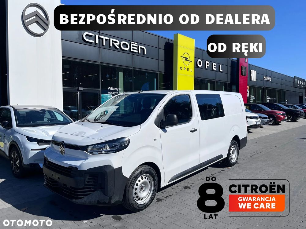 Citroën Jumpy | Brygadowy XL 2.2 150 KM| 6 MIEJSC|  BEZPOŚREDNIO OD DEALERA - 1