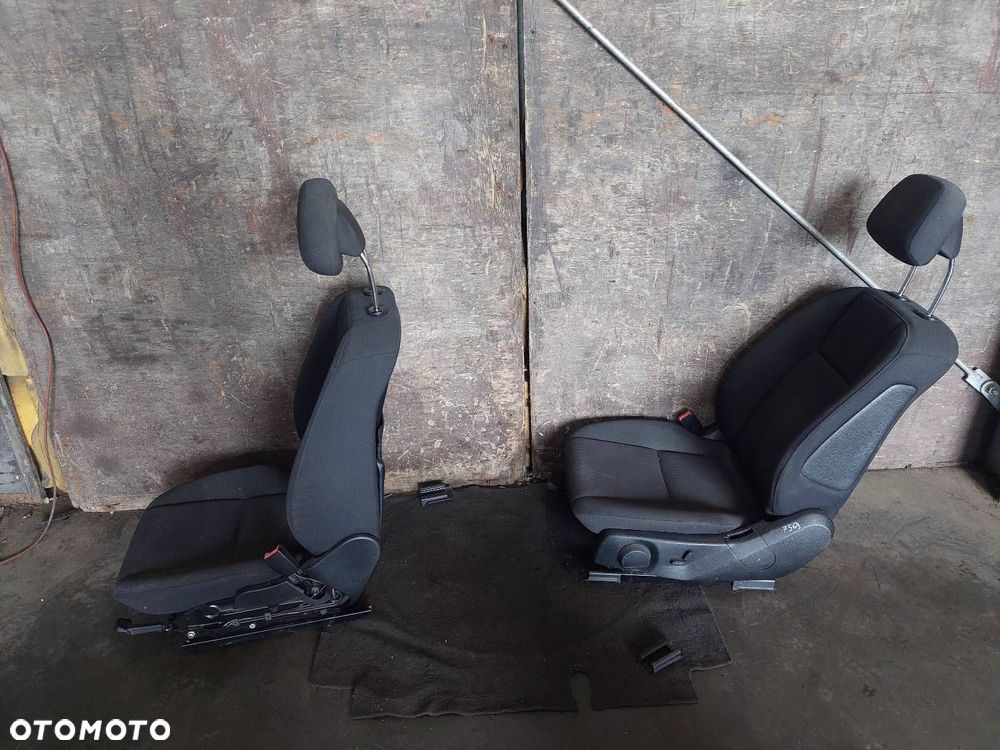 FOTELE KOMPLET LEWY PRAWY KANAPA TYŁ + BOCZKI MERCEDES W204 C KLASA KOMBI - 9