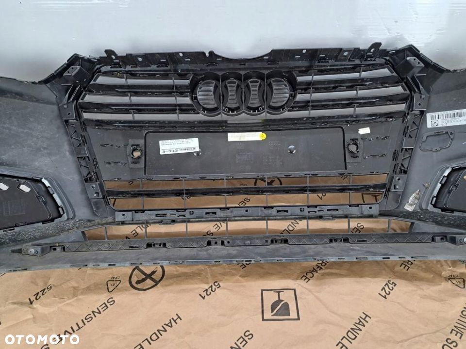 ZDERZAK AUDI A4 B9 8W COMPETITION S-LINE BLACK - 6