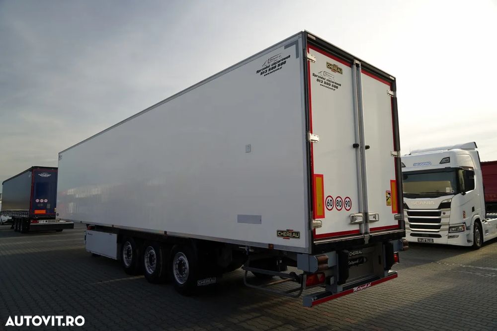 Chereau REFRIGERAT / MAXIMA 1300 / CU CÂRLIG / AXĂ DE RIDICARE / COȘ PENTRU PALEȚI - 3