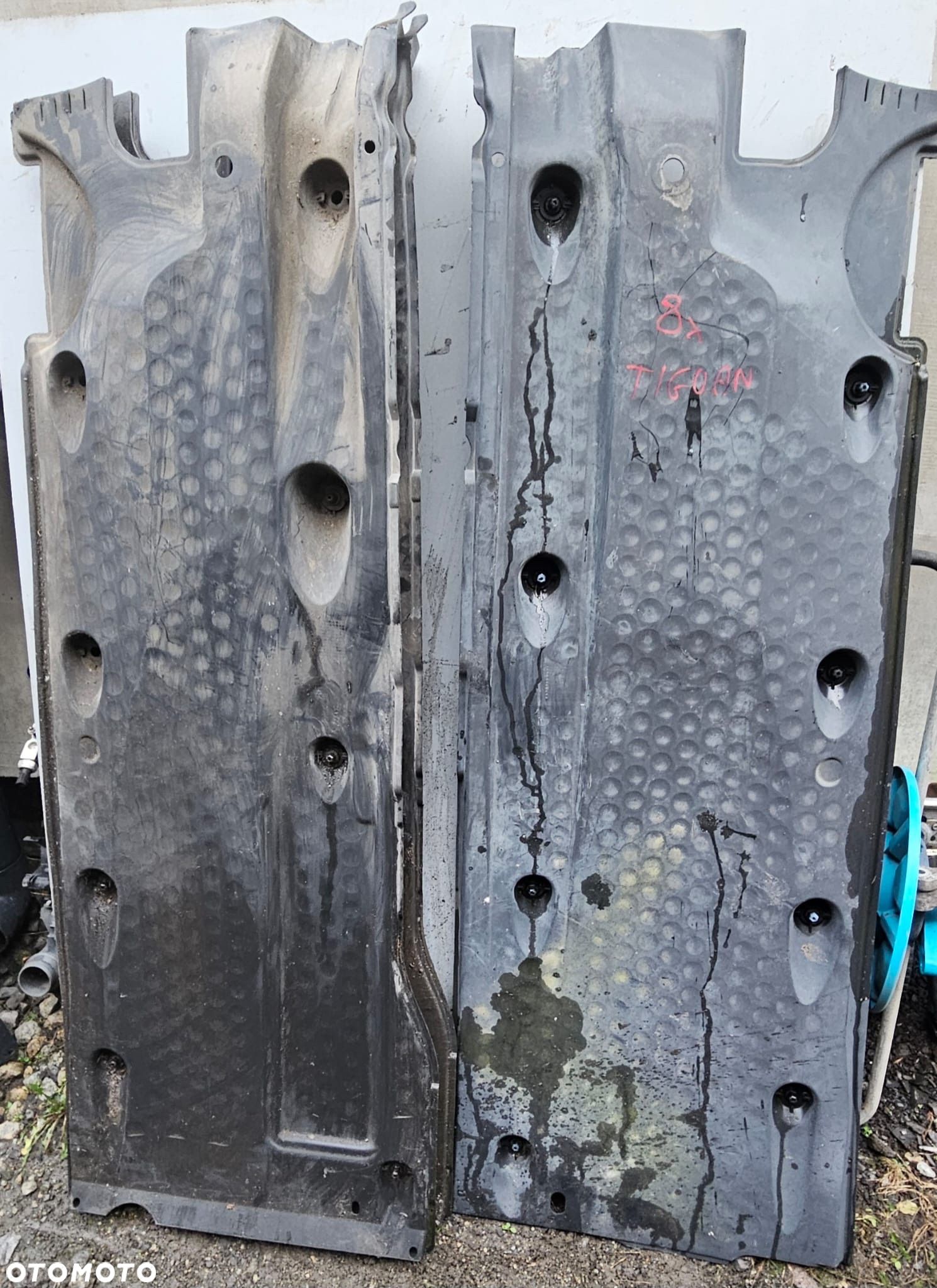 VW TIGUAN I 5N OSŁONA PODWOZIA LEWA PRAWA 5N0825201 5N0825202 - 1