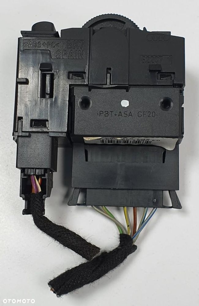 POKRĘTŁO REGULACJI ŚWIATEŁ AUDI TT 8J 8P1919093A - 2