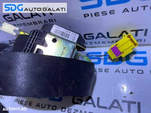 Centura Siguranta Dreapta Fata VW Polo 9N Coupe 2 Usi 2002 - 2008 Cod 6Q3857706E - 3