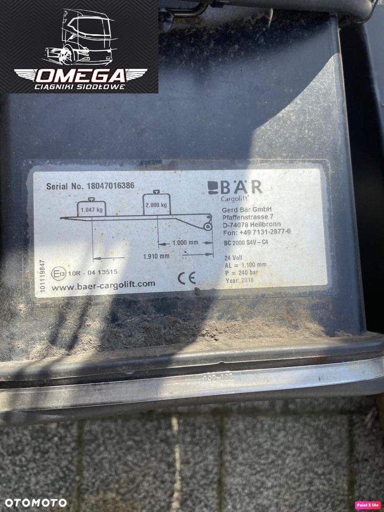 Winda załadowcza BAR 2000 KG - 3