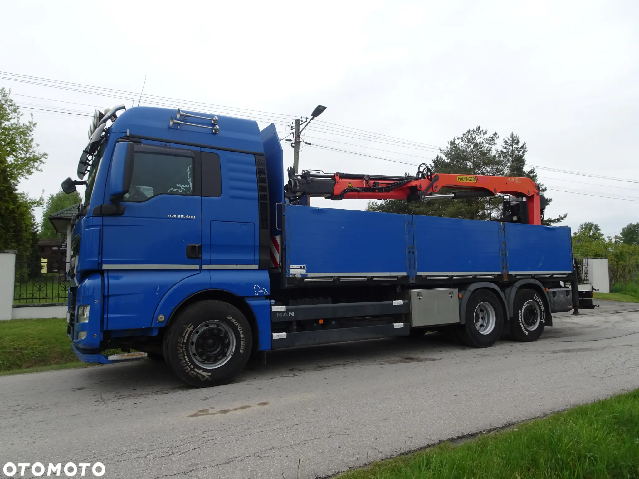 MAN TGA 26.480 HDS Palfinger PK 18001L budowlanka sprowadzony z Niemiec manual idealny - 3