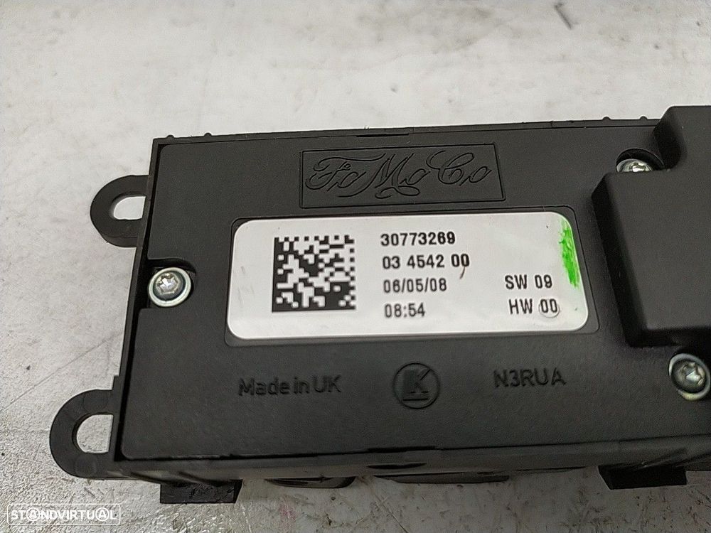 Interruptor Vidros Porta Cond/Pass Volvo S80 Ii (124) - 4