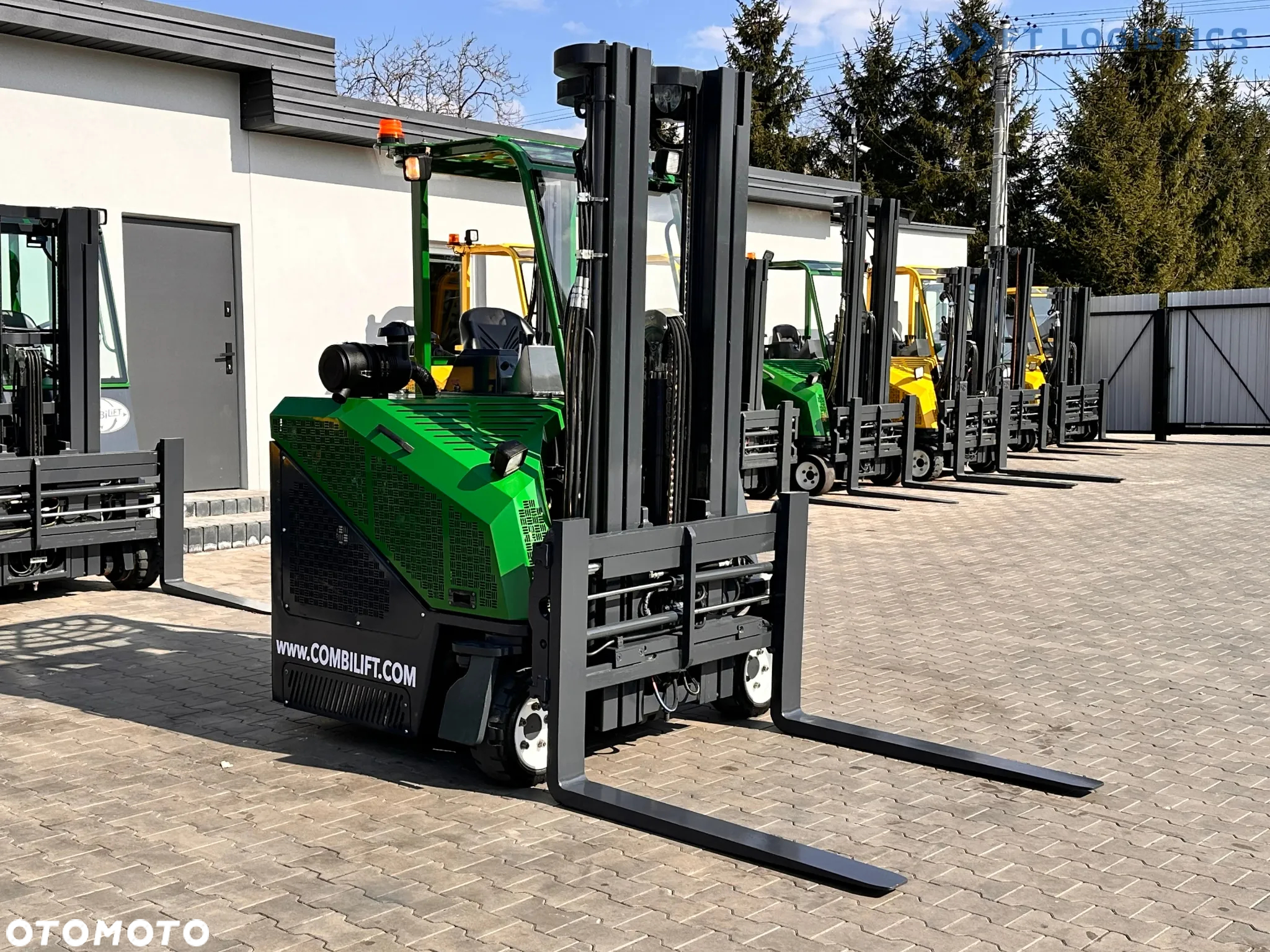 Combilift CB2500 / DIESEL / TRIPLEX / 5500MM / WOLNY SKOK / PRZESUW WIDEŁ / POZYCJONER / JAK NOWY - 6
