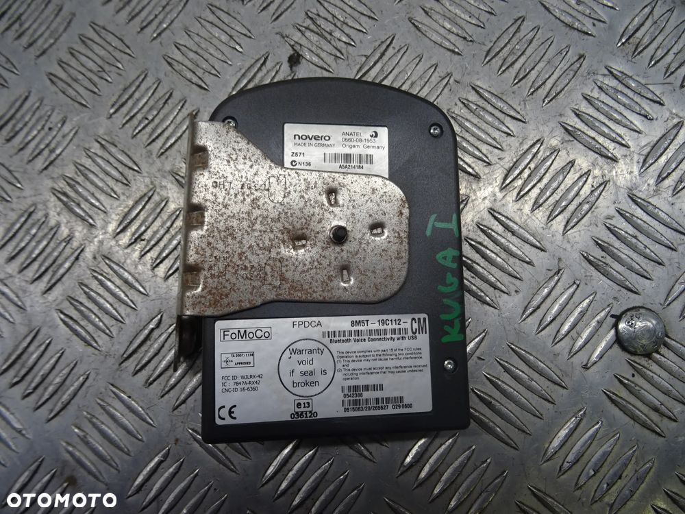 FORD KUGA MK1 08-13 2.0 TDCI 140KM MODUŁ BLUETOOTH 8M5T-19C112CM - 6