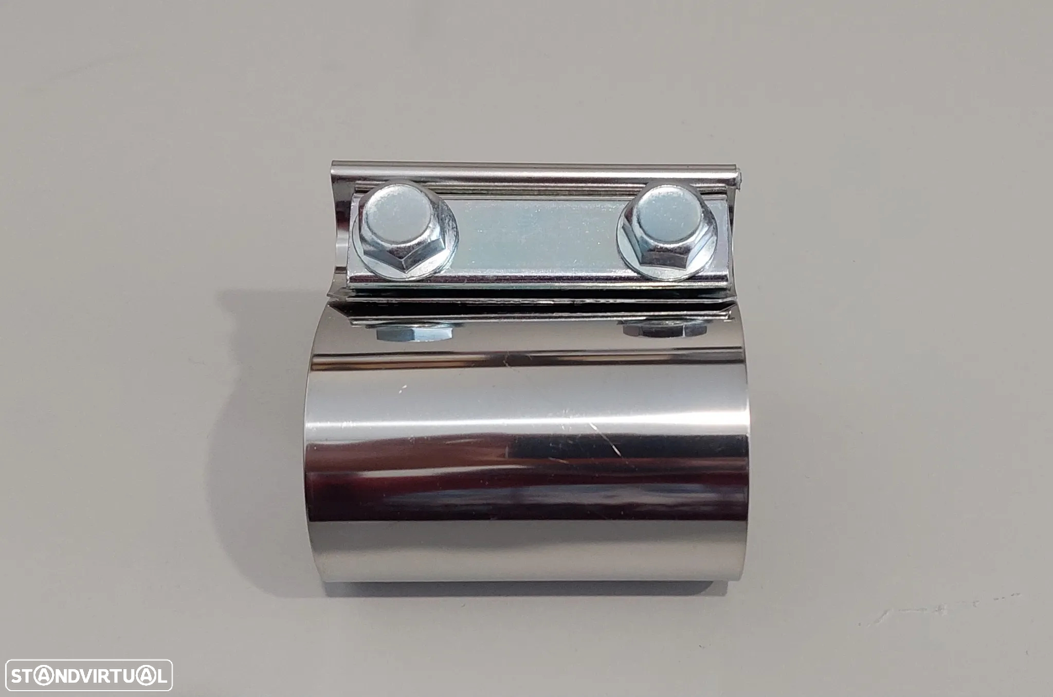 57mm - Braçadeira Inox União Tubo Escapes Universal - 5