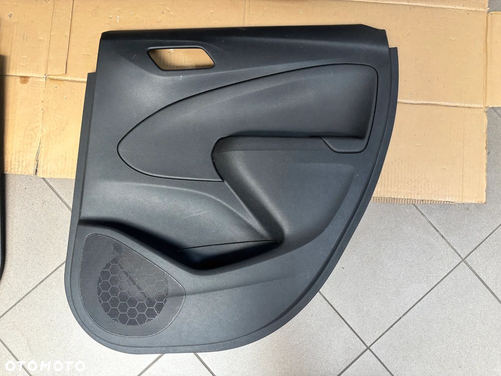 OPEL CROSSLAND X KOMPLET TAPICERKA BOCZNA DRZWI TYŁ PRZÓD ALCANTARA EU - 8