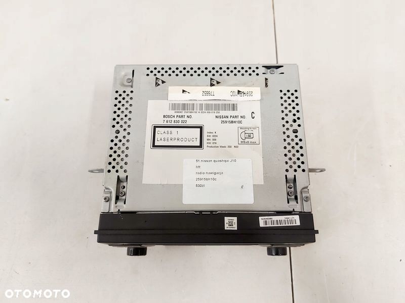 nissan qashqai 1 i j10 lift radio nawigacja navi 25915bh10c - 5