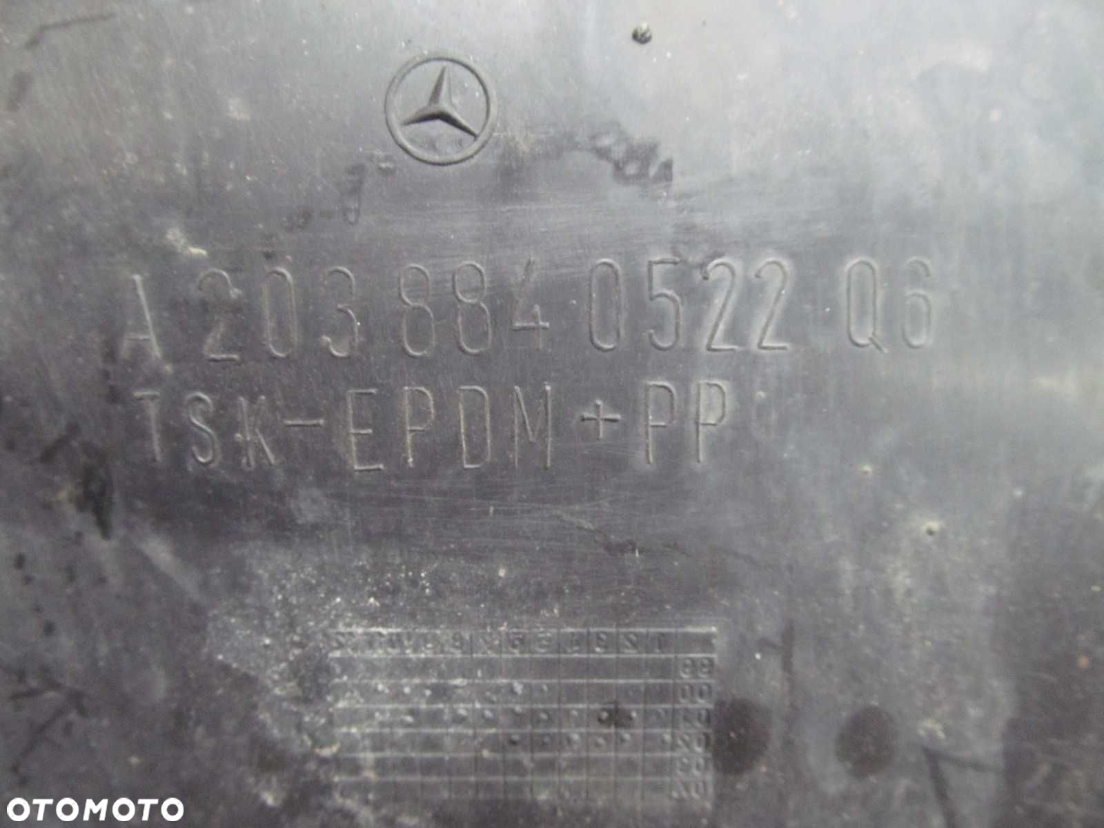 MERCEDES C W203 NADKOLE PRZOD LEWY A203884052206 00/04 - 4