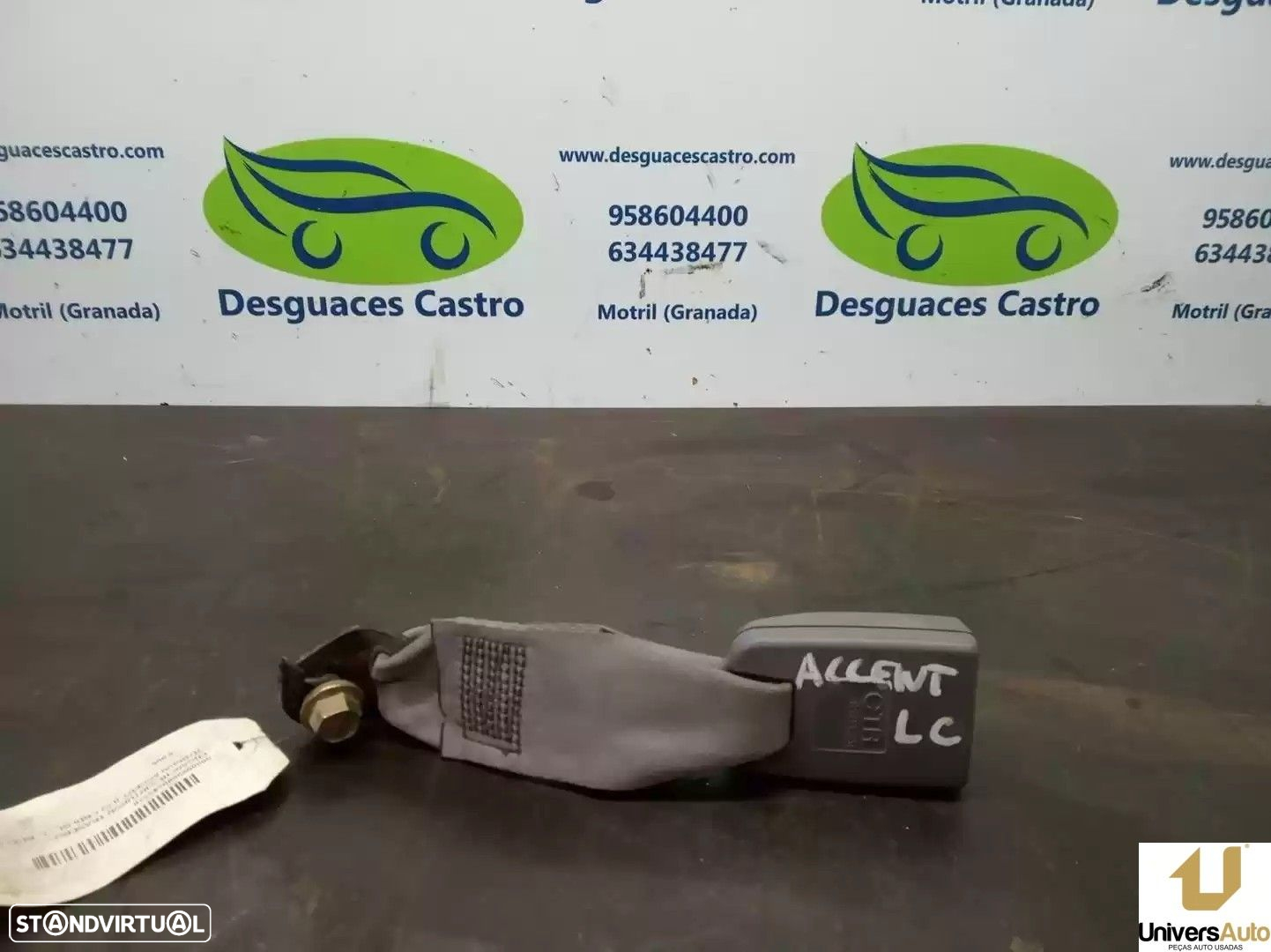 CINTO SEGURANÇA TRASEIRO HYUNDAI ACCENT II 2003 - - 3