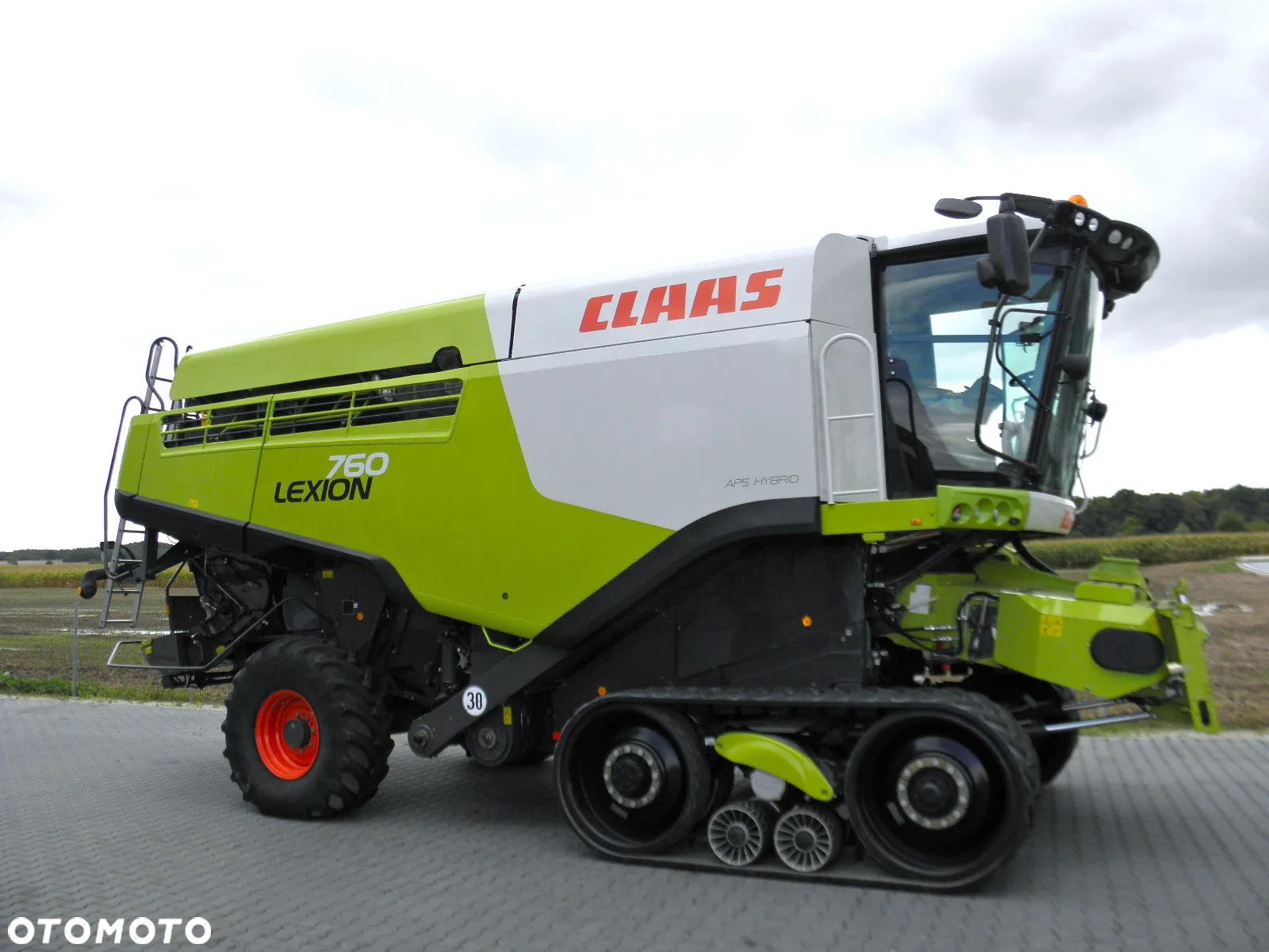 Claas Lexion 760 Terra Trac 2015 Rok, 1900 motgodzin, Heder V 930 2019 Rok, Najbogatsza Wersja, Nie Malowany, Stan Idealny - 3