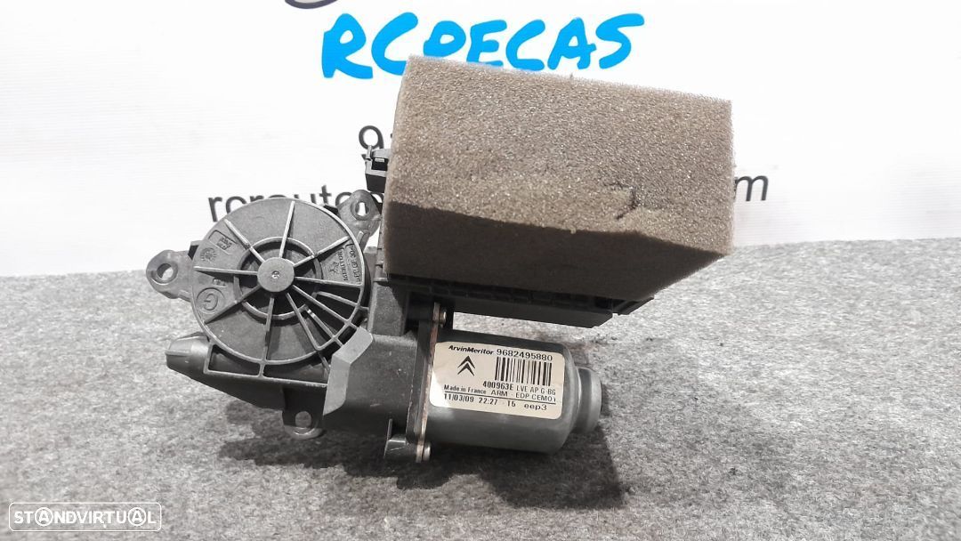 MOTOR SISTEMA ELEVADOR VIDROS FRENTE FRONTAL ESQUERDO 9682495880 CITROEN C4 PICASSO - 1