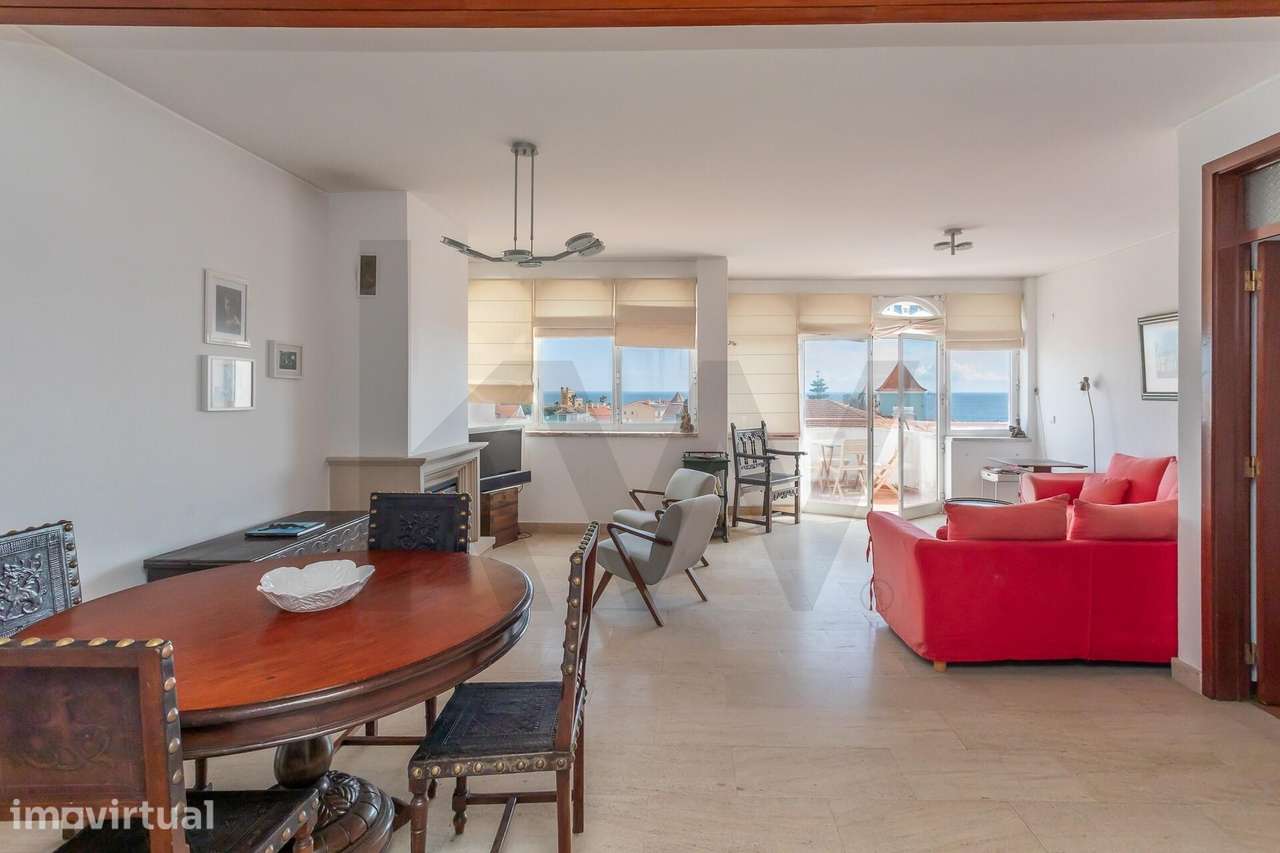 Apartamento T3 com Vista Mar e Box – A 6 min. da Estação e Praia – Est - Grande imagem: 4/32