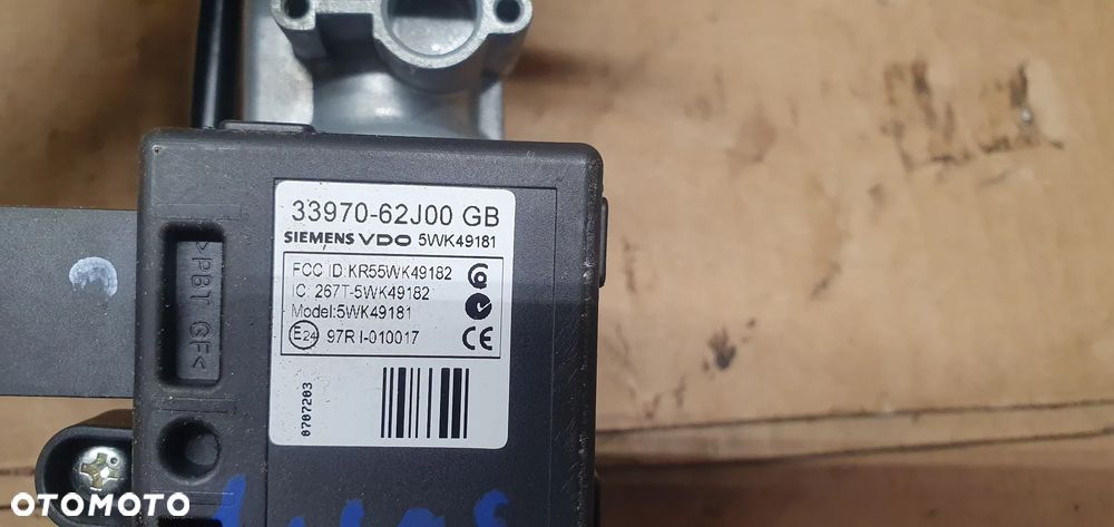 Stacyjka kluczyk oryginał Suzuki Swift IV 33970-62J00 - 7