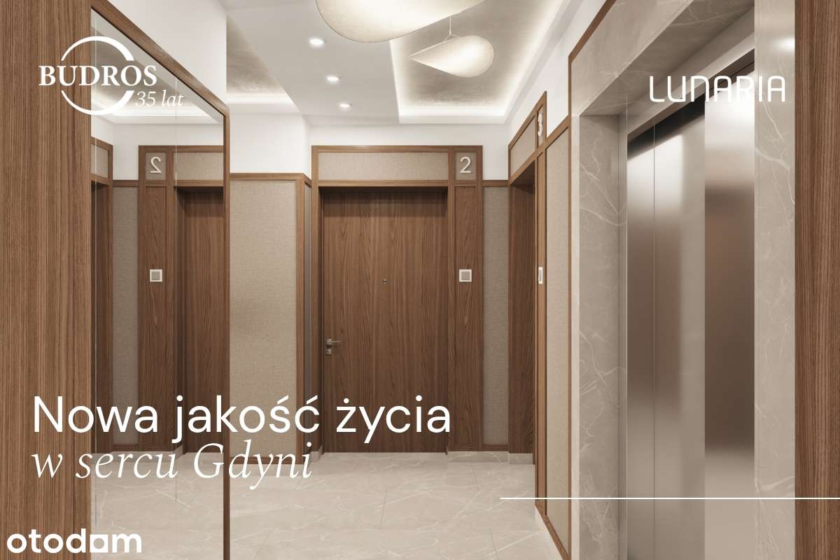 Lunaria - Działki Leśne, Gdynia - 2 pokoje - I piętro -B09-negocjuj