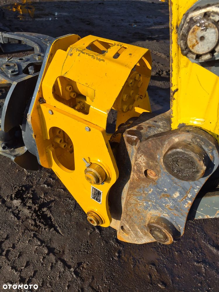 Chwytak hydrauliczny obrotowy 360 stopni na dwóch siłownikach na sworznie fi45mm fi70mm sortujący wyburzeniowy kleszcze pięciopalczaste KBKC RSB-50. NOWE!!! - 12