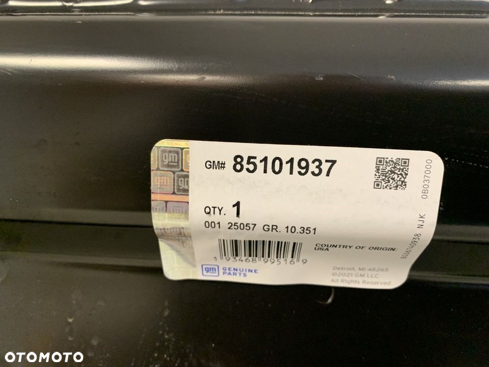 NOWE ORYGINALNE DRZWI PRAWE PRZEDNIE PRAWY PRZÓD CHEVROLET CAMARO VI 6 16-24 85101937 - 9