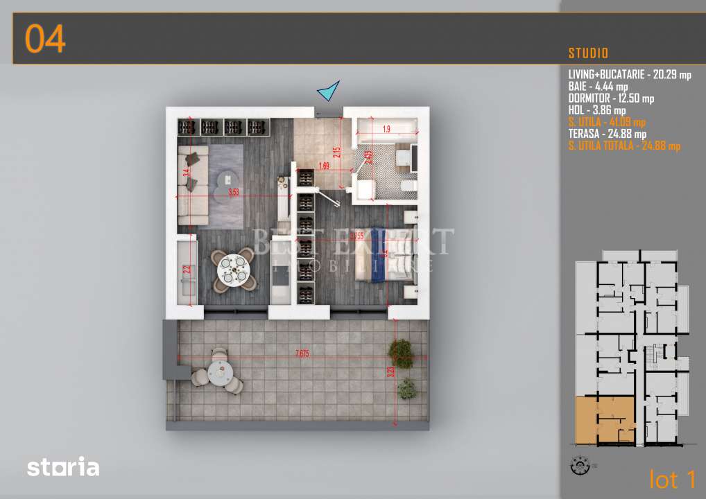 2 Camere Modern | Parcare Inclusa | Finisaje Premium | 10 min Metrou — fotografia 3