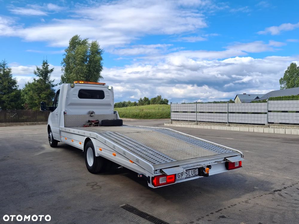 Mercedes-Benz Sprinter 519 3500 Kg DMC Laweta Autolaweta Pomoc Drogowa Silnik 3.0 V6 Koła Bliźniacze Wersja Kamper Obracane Fotele 3 Miejsca Elektryczne Fotele Z Pamięcią Nawigacja Łopatki F1 Światła Full Led - 4