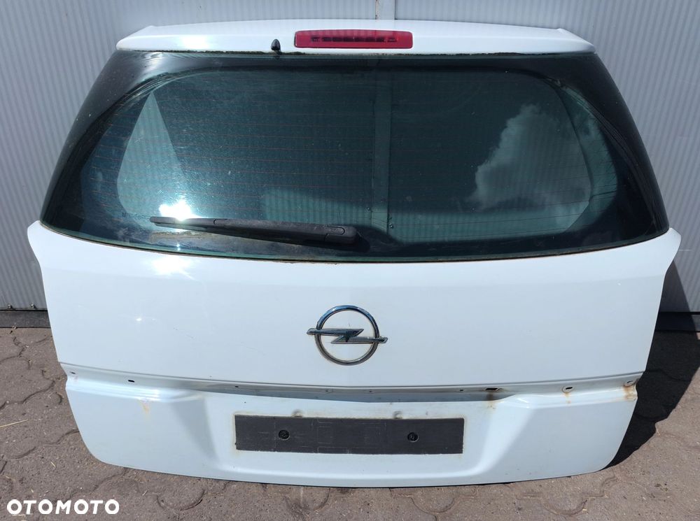 Astra H klapa tylna tył stan bdb bez malowania bez rdzy kombi kolor Z40R Opel ~~ - 1