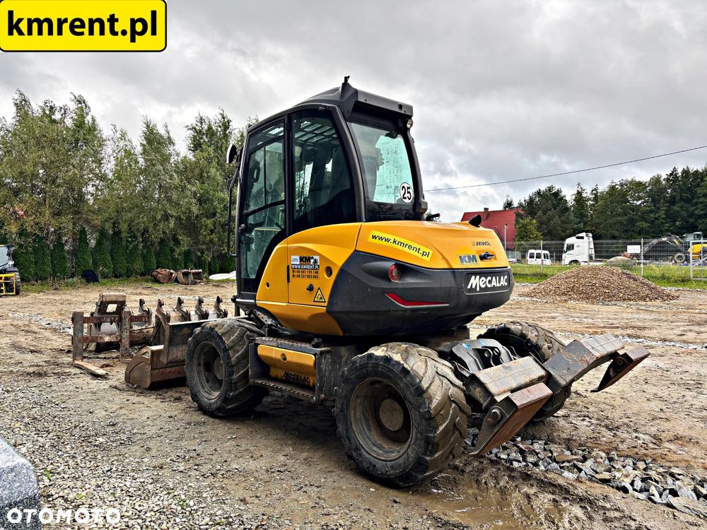 Mecalac 9 MWR KOPARKA KOŁOWA 2018R. MTH: 4086 | MECALAC 11 KOMATSU PW 98 TEREREX TW 95 110 WACKER NEUSON 100 YANMAR - 17