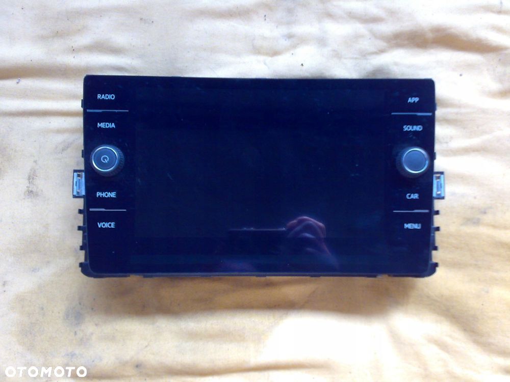 vw atlas 2018 - monitor wyświetlacz panel ekran radio - 1