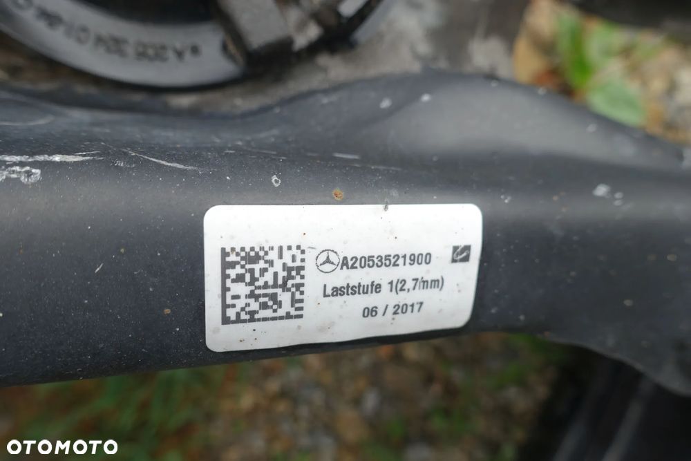 DYFER MOST TYLNY ZAWIESZENIE WAHACZE PÓŁOŚ MERCEDES W205 17r. - 5