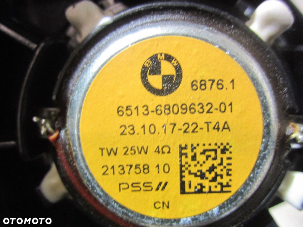 BMW X3 G01 G02 F98 F97 GŁOŚNIK ŚREDNIOTONOWY TOP HIFI 65136813105 6813104 R - 7