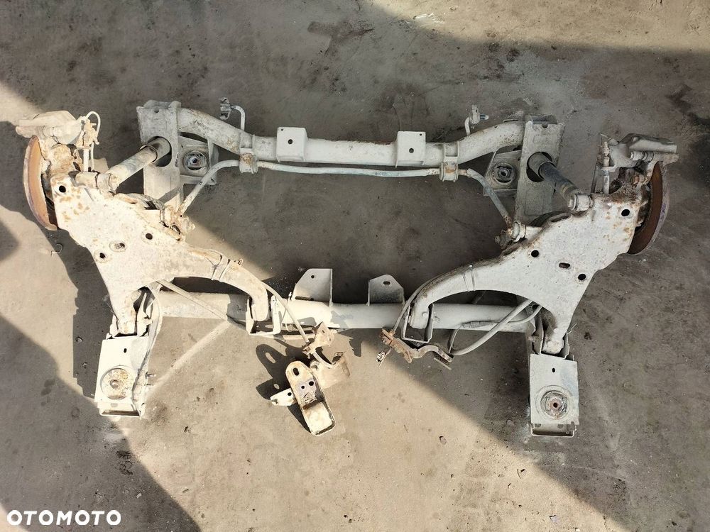 KOMPLETNE ZAWIESZENIE BELKA SANKI TYŁ RENAULT SCENIC RX4 I LIFT - 10