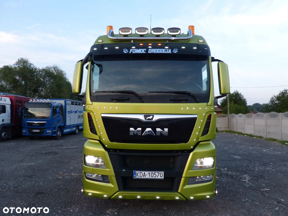MAN TGX 18.400 POMOC DROGOWA / AUTOLAWETA / SPECJALNY / WERSJA TOP /  NOWY NAJAZD LORH 8.2 M / EURO 6 - 3
