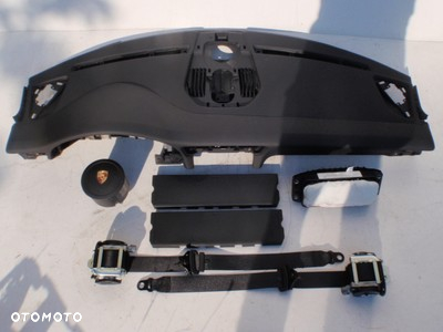 PORSCHE CARRERA 992 CABRIO KABRIOLET KAPOTAŻ PAŁĄK PIROTECHNICZNY ZAGŁÓWEK KURTYNA DESKA AIRBAG NABÓJ PASY PAS TURNOVER Raz2 - 27