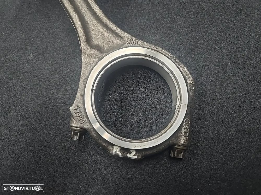 Biela com Piston do motor originais para audi volkswagen 3.0 tdi v6 2009+ - 3