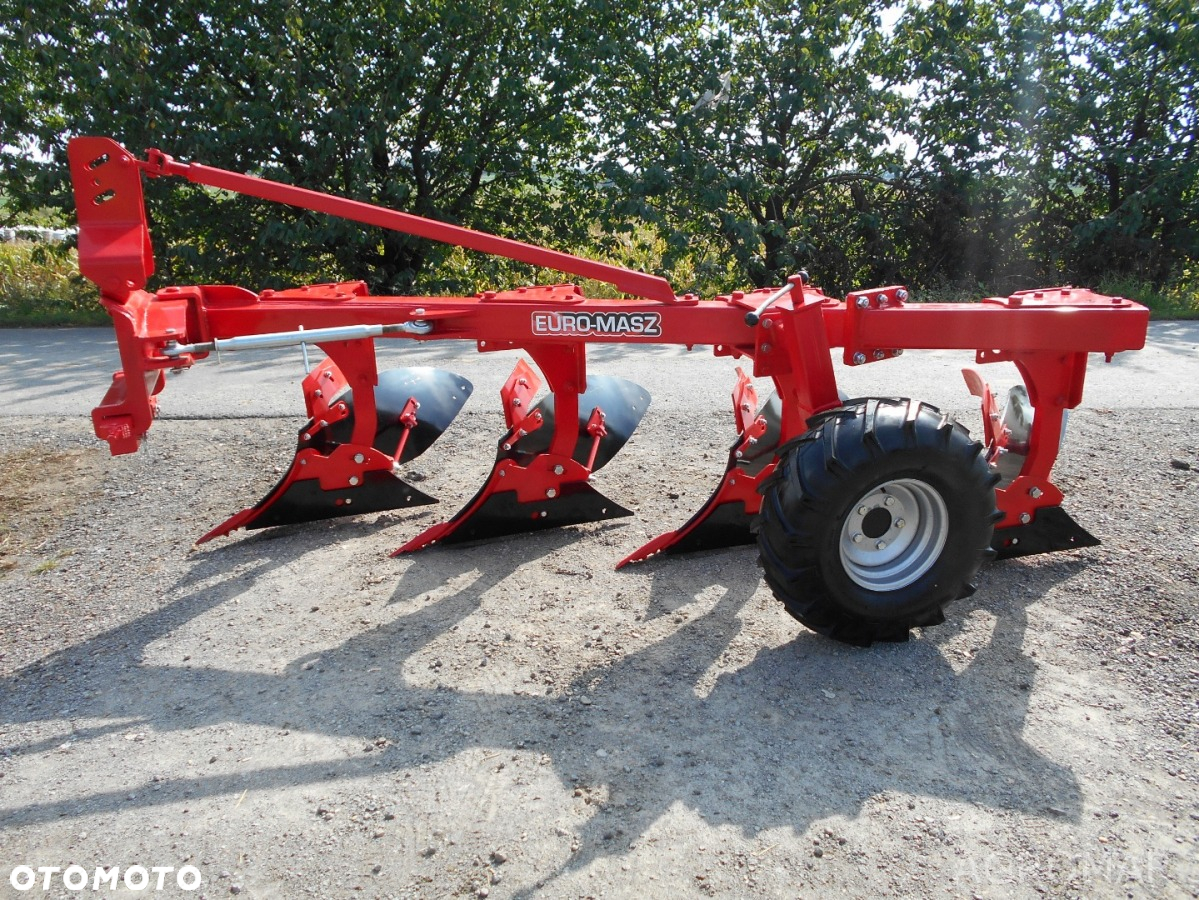 PŁUG JEDNOBELKOWY/EURO-MASZ/Producent: Euro-Masz/dostępne wersje: 3, 4, 5 skib/ZRYWALNE/ DARMOWY TRANSPORT - 3